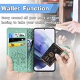 thumbnail image 3 of Crossbody Wallet Cell Phone Case for Samsung Galaxy S22,Cute Cat Dog Cartoon Style Flip Case Cover with Removable Lanyard Strap for Samsung Galaxy S22 MGG Green, 3 of 7