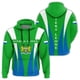 thumbnail image 3 of Sudadera con capucha unisex de manga larga con estampado 3D de la bandera nacional de Sierra Leona, informal, de calle, de gran tamaño, para primavera, 3 of 5