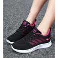 thumbnail image 5 of Women Lightweight Walking Sneakers Breathable Knit Lace Up Casual Athletic Shoes, 5 of 11