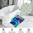 thumbnail image 3 of Tie Dye Polyester Indoor/Door/Bath Rugs: Non-Slip, Machine Washable Mats, 3 of 6