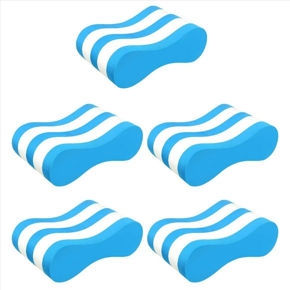 5X Pull Buoy Leg Flotador - Ayuda de Entrenamiento en Piscina, Soporte de Piernas y Caderas para Adultos, Niños y Principiantes, para Brazada de Natación