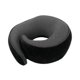 thumbnail image 3 of Almohada de viaje en forma de U, ergonómica, cómoda, transpirable, para el cuello Negro, 3 of 9