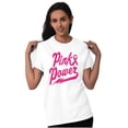 thumbnail image 4 of Pink Ribbon Power Breast Cancer Aware Women's Graphic T Shirt Tees Brisco Brands M, 4 of 6