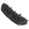 thumbnail image 3 of labwork Front Bumper Upper Grille Black and Chrome Replacement for Taurus 2013 2014 2015 2016 2017 2018 2019, 3 of 6