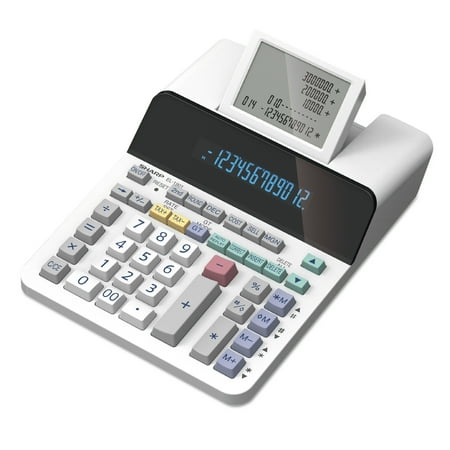 Sharp El 1901 Paperless Printing Calculator With Check And Correct Sharp El 1901 Paperless Printing Calculator With Check And Correct 12 Digit Lcd