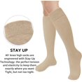 thumbnail image 2 of 5 Pairs Warm Knee High Socks for Women-Thermal Cotton Socks for Hiking,Work,Winter,Gifts, 2 of 7