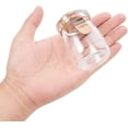 thumbnail image 2 of Reusable Glass Bottles For Personalized Gift Jars, Decorative Mason Jars Transparent With Leak-Proof Pe Lids, Perfect Spice Jar Alternatives Or Wedding Favor Containers, Sturdy And Durable Set Of 10, 2 of 5