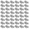 thumbnail image 3 of Miangastore 100pcs Leather Rope Clips Metal Fastener Cylindrical Opening Crimps for Tassel, 3 of 8
