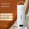 thumbnail image 3 of Portable Travel Electric Kettle Water Kettle Small Electric Tea Kettle with 4 Variable Presets 500ml Personal Hot Water Boiler US Plug, 3 of 8