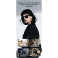 thumbnail image 4 of CyanVue AI Smart Glasses, Smart Glasses with Camera and Bluetooth, 800W Camera & 1080P,AI Translator, Voice Assistant UV Protection,Anti-Blue Light Glasses Everyday Wear, 4 of 9