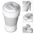 thumbnail image 3 of Taza de bolsillo a prueba de fugas, taza de viaje plegable, tazas de café reutilizables portátiles, taza de Camping plegable de silicona creada magistralmente, 3 of 14