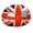 L, variant on European Countryballs Throw Pillow Germany UK Italy Polandball Design Novelty Cushion Cover