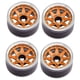 thumbnail image 5 of 4 llantas para ruedas de oruga RC 1/10 de aleación de aluminio de 1,9" de repuesto profesional y fácil de instalar Naranja, 5 of 9