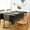 Black, variant on Thickened Disposable Plastic Tablecloth Wavepoint Printed Waterproof Oil-Proof Rectangular Dining Table Cover for Holiday Birthday Party Wedding Picnic Indoor Outdoor Events