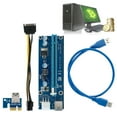 thumbnail image 4 of USB 3.0 6Pin PCI-E 1X à 16X USB3.0 Port Express Riser Riser Adaptateur Câble 6Pin, 4 of 8