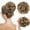 Bernstein Mult, variant on Jinswick Large Messy Bun Hair Piece Wavy Curly Scrunchies Synthetic Chignon Ponytail Hair Extensions Thick Updo Hairpieces for Women