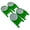 Green, variant on AukBeeFun Bee Hive Feeder for Sugar Syrup and Water, Compatible with Most Beehives, Easy to Monitor and Clean, 4 Pack, White