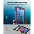 thumbnail image 4 of Funda impermeable ESR para iPhone 15/14/13 IPX8, paquete de 2, 4 of 9