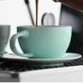 thumbnail image 3 of ZDM Ceramic Espresso Cups Classic Coffee Cup Set with Saucers & Coffee Spoon Art  Latte Mocha Tea Mugs Chic Home Kitchen Tools, 3 of 6