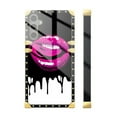 thumbnail image 3 of FKBRCL4U Compatible with Samsung Galaxy S24 Plus Case, Black White Red Slap Sexy Luxury Golden Decoration for Girl Women Soft TPU Shockproof Protective Hard PC Back, 3 of 7