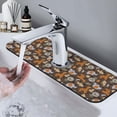 thumbnail image 7 of Logiee Cute Lion Tiger Print Kitchen Sink Splash Guard Faucet Mat for Splash Guard Behind Faucet Drip Catcher for Kitchen,Bathroom,Sink Mat,Dish Drying Mat,Bathroom-15" X 5.5", 7 of 7