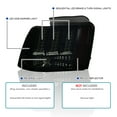 thumbnail image 3 of Spec-D Tuning Smoke LED Tail Lights w/ Sequential  Signal Compatible with 1999-2004 Ford Mustang, Left + Right Pair Assembly, 3 of 7