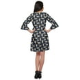 thumbnail image 3 of Moomaya Printed WoMen's Robes Soft Kimono Robe Nightwear Summer Bathrobe, 3 of 5