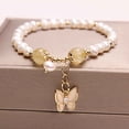thumbnail image 4 of Xihbxyly Pulsera de Perlas de Agua Dulce, Joya Ajustable de Aventurina, Elegante Diseño de Cierre de Palanca, Hermosa Pieza Llamativa, para Uso Diario o para Ocasiones Especiales, Accesorio de Moda p, 4 of 5
