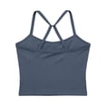 thumbnail image 4 of HAYIMI Women Soft Tank Tops For Gym Yoga Running And Outdoor Workout Comfortable Sleeveless Gym Tops For Summer Round Neck Solid Color Comfort Camisole, 4 of 6
