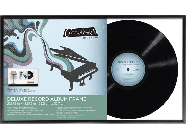 Frame and display your favorite albums on the wall White Vinyl Record Frame 