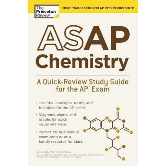 Pre-Owned ASAP Chemistry: A Quick-Review Study Guide for the AP Exam (Paperback) 0525567674 9780525567677