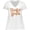 AA-White, variant on Inktastic Thankful and Blessed Women's Plus Size V-Neck T-Shirt