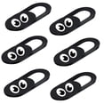 thumbnail image 1 of OULII 6PCS Camera Protector ABS Black Privacy Protection for Mobile Phone Everyday Use, 1 of 7
