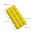 thumbnail image 3 of TIMIFIS Ice Tray 12-Pineapple Chocolate Ice Tray Baking Kitchen Gadgets, 3 of 7