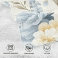 thumbnail image 3 of Retro Peony Flower Cotton Face Towels Absorbent Hand Towel Soft Bathroom Towel for Kitchen Hotel Decoration, 3 of 7