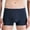 Dark Blue, variant on XBASW Men's Underwear Boxer Briefs Cotton Breathable Mens Underpants Four Corners Shorts for Men L-4XL