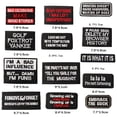 thumbnail image 3 of Logotipo Iron On Patch CDZyzh con frases divertidas para ropa, 36 unidades, 3 of 6