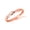 Rose, variant on 10k Yellow Gold Signet Ring - Pinky Rings for Men (Size 4)