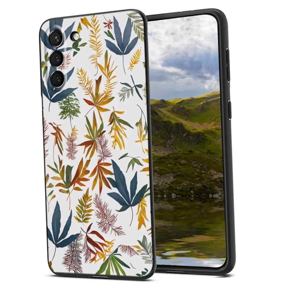 Leaves-160 Phone Case, Degined for Samsung Galaxy S23+ Plus Case Men Women, Flexible Silicone Shockproof Case for Samsung Galaxy S23+ Plus