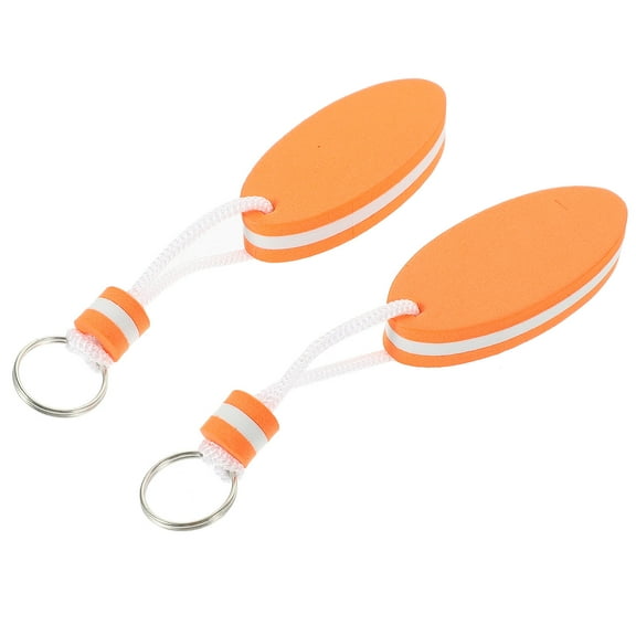 GOOHOCHY  2 Pcs Waterproof Key Holder for Swimming Oval Keychain