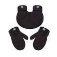 thumbnail image 4 of yuksok Couple Holding Hand Gloves Fleece Hand Muff for Cold Weather Skiing Sledding black, 4 of 9