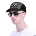 thumbnail image 4 of WWE Baseball Cap Golf Dad Hat Adjustable Low Profile Cotton Hat Trucker Hats for Men Women, 4 of 5