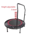 thumbnail image 5 of 40-inch Diameter Mini Trampoline to Exercise Cardio Fitness Indoors/Outdoors (40" Trampoline with U-Shaped handrai, 5 of 7