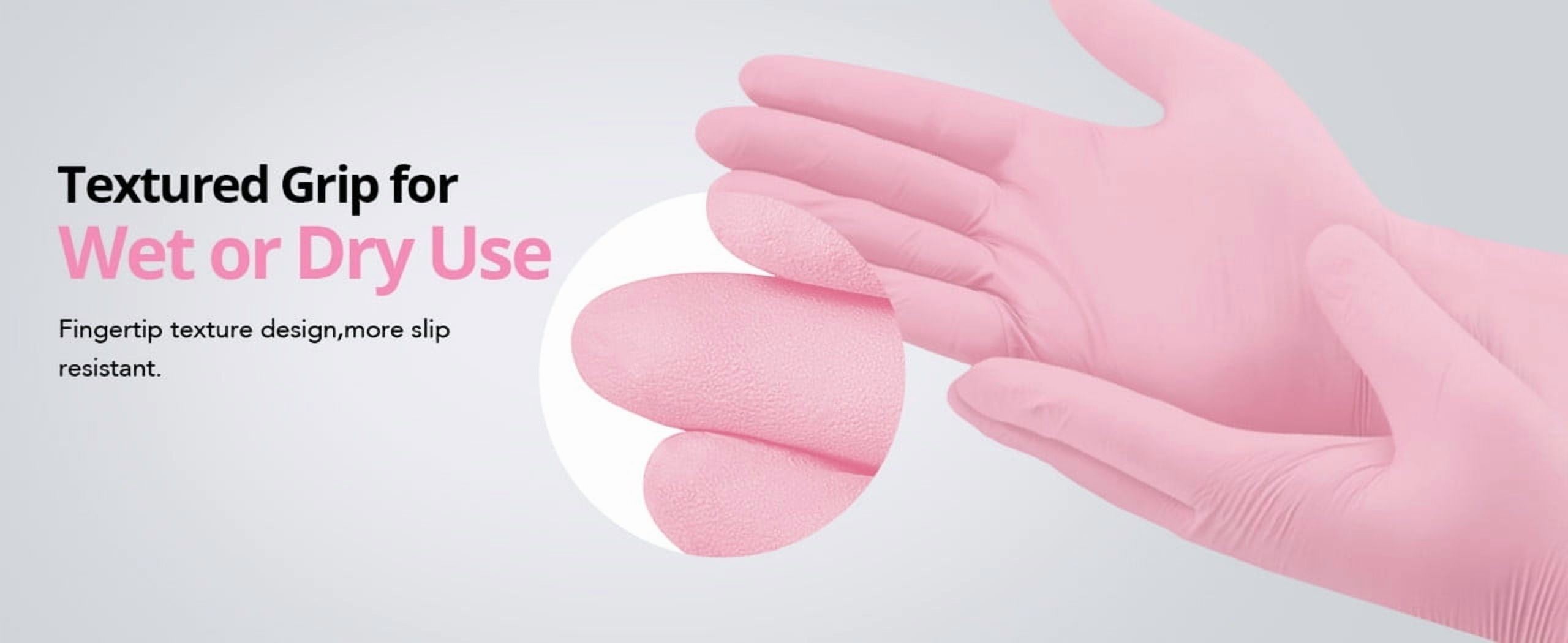 SwiftGrip Disposable Nitrile Cleaning Gloves, 100ct Box,6 Mil, 12" Extended Cuff Latex-Free Dishwashing Household Gloves for Cooking, Hair Dye, Spa