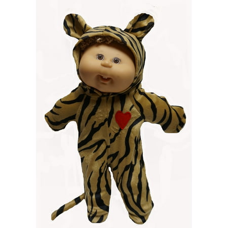Tiger Halloween Costume Fits Cabbage Patch Kid Dolls