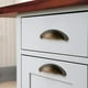 thumbnail image 3 of Tirador de puerta, decoración retro para cajón de gabinete, manija de concha vintage para gabinete, cajón, gabinete de cocina, perilla de puerta de armario retro de hierro curvado para, 3 of 5