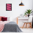 thumbnail image 3 of Stupell Industries Pink Disco Neon Lights Typography Painting Black Floater Framed Art Print Wall Art, 17 x 21, 3 of 10