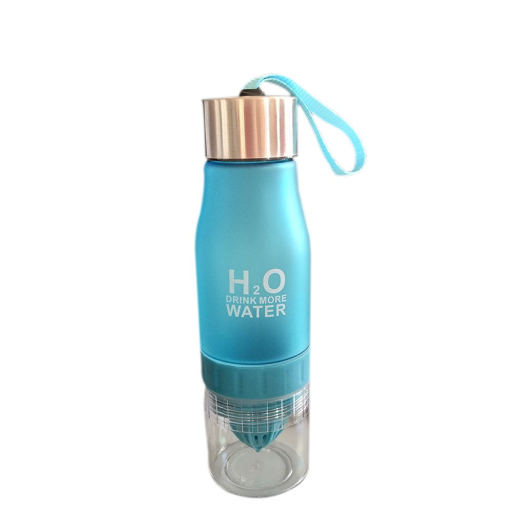 H2O FRUIT INFUSER INFUZER INFUSING WATER BOTTLE FOR GYM SPORTS RUNNING CAMP 