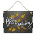 thumbnail image 2 of Northlight Happy Thanksgiving Wooden Hanging Wall Sign - 15", 2 of 4