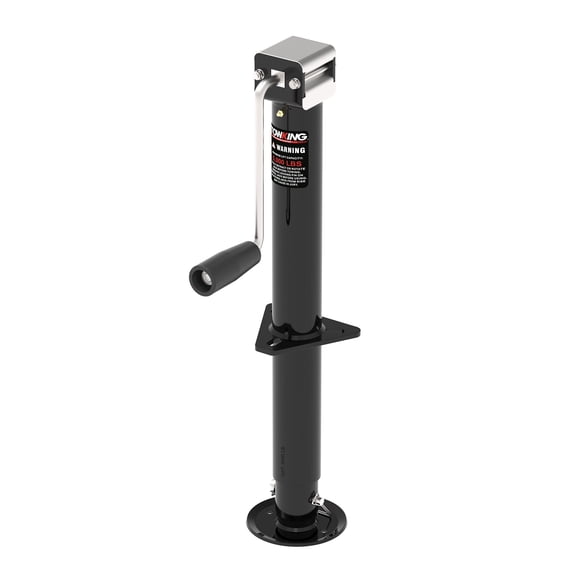 STORKING 5000 lbs 15" Lift Side Wind A Frame Trailer Jack with Adjustable Drop Leg